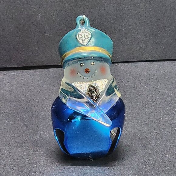 Vintage Jingle Buddies Policeman Bell Hanging Christmas Ornament - Picture 1 of 6